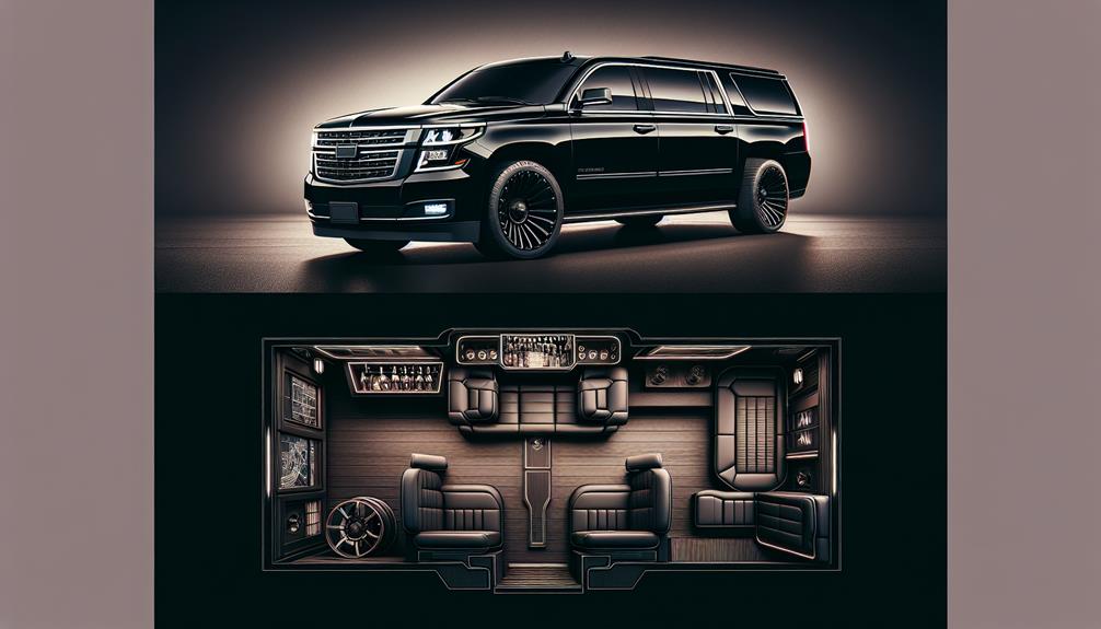 luxurious suv limousines available