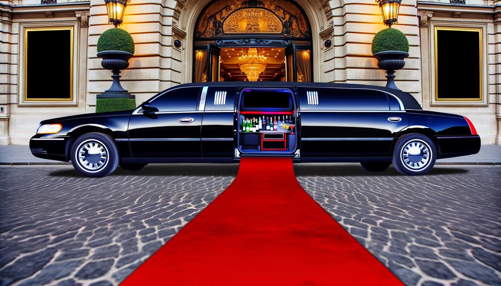 luxury limousine rental features